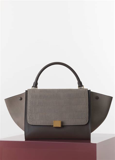 celine bag trapeze grey|Celine tote bag buy online.